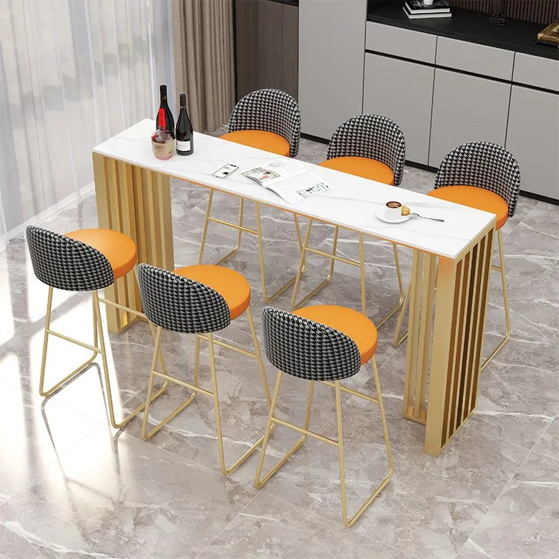Glam Barkruk met lage rugleuning en lage rugleuning voor restaurant Clearhalo