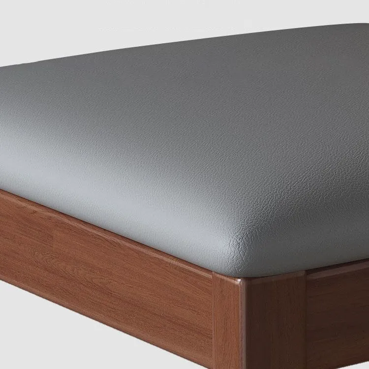Glam Houten Stoel Eetkamerstoel met open rug voor eetkamer met gestoffeerd Clearhalo