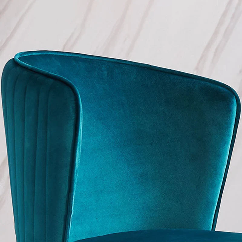 Glam Parsons armloze eetkamerstoelen, gestoffeerde eetkamerstoel Clearhalo