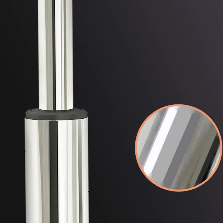Glam-stijl hefbare barkruk met ronde zitting en barkruk voor thuisgebruik Clearhalo