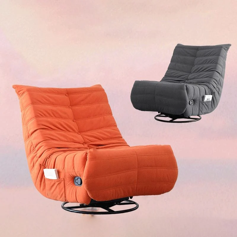 Handmatig te bedienen fauteuil Traditionele stoffen pushback fauteuil Clearhalo