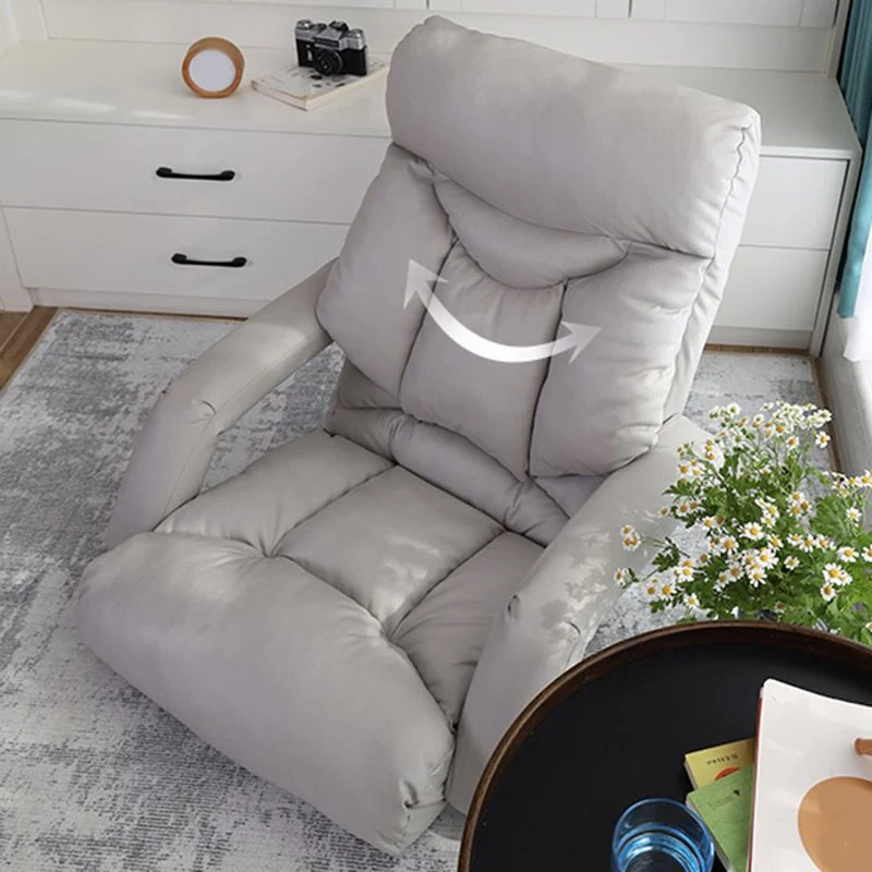 Handmatige fauteuil van kunstleer, moderne verstelbare fauteuils met positievergrendeling Clearhalo
