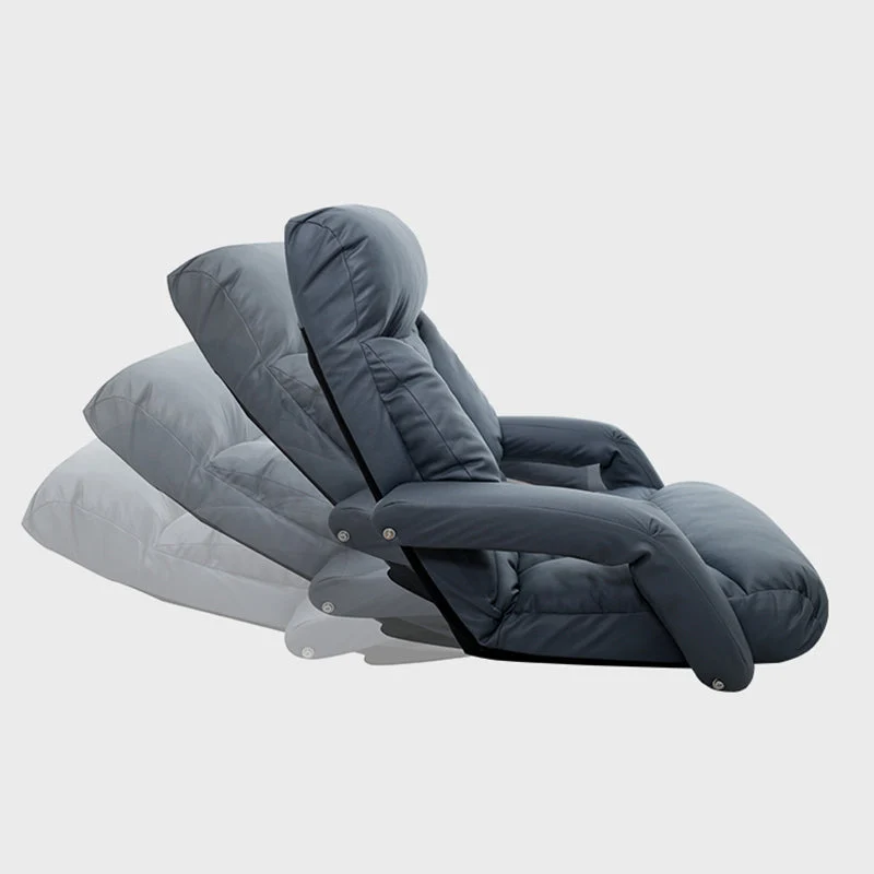 Handmatige fauteuil van kunstleer, moderne verstelbare fauteuils met positievergrendeling Clearhalo
