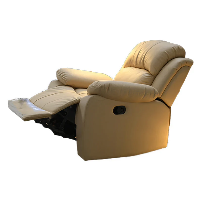 Hedendaagse thuisbioscoopfauteuil Metaal, effen kleur, binnen, zonder beweging, liggend Clearhalo