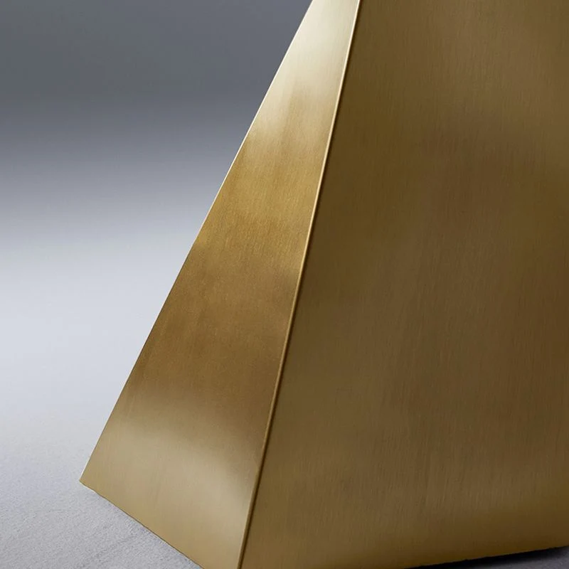 40 cm hoge ronde leistenen bijzettafel, luxe bijzettafel op voetstuk Clearhalo