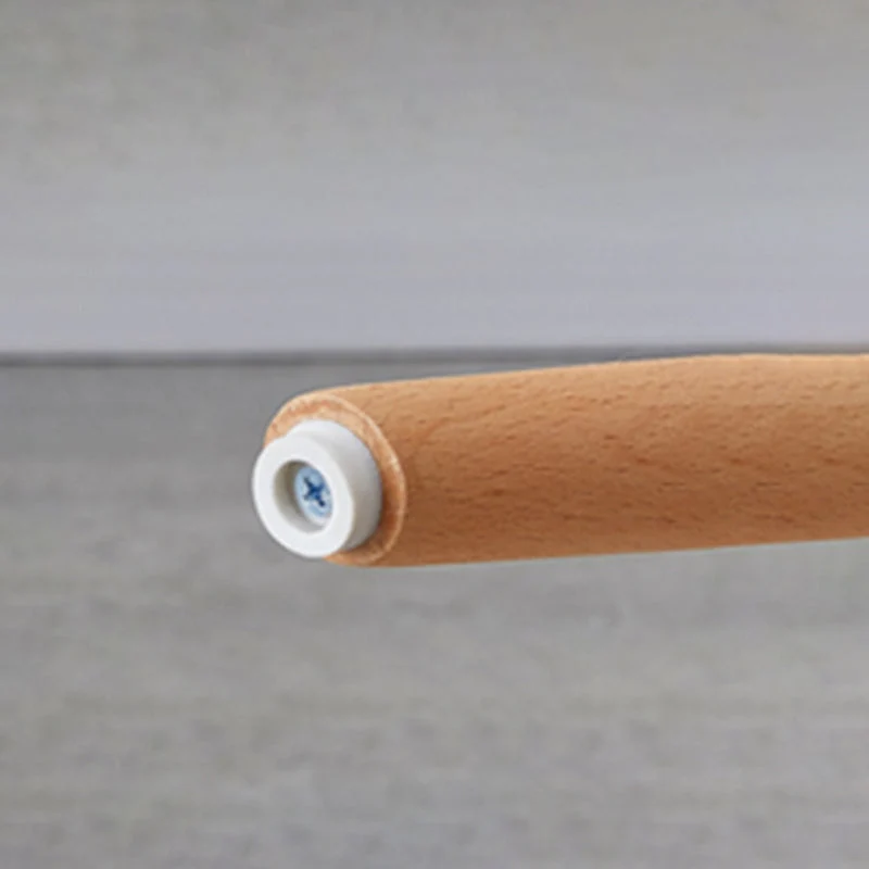 Houten Scandinavische stoel voor binnen en buiten, stoel met massieve achterkant Clearhalo