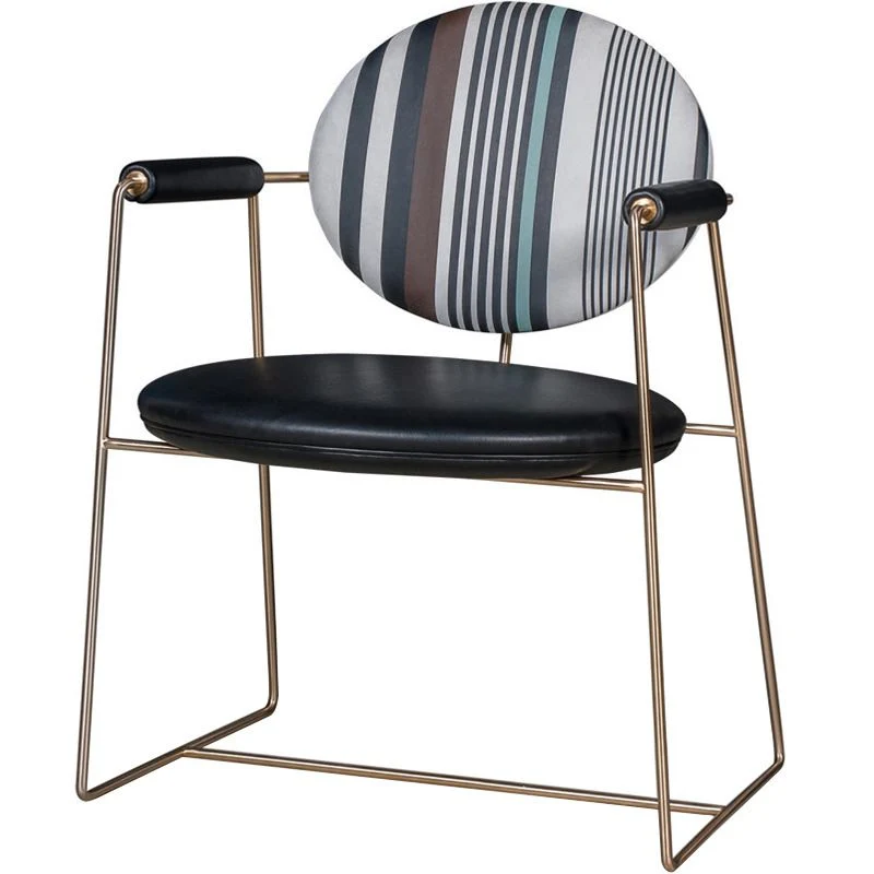 Indoor Glam Eetkamerstoel King Louis Rugleuningstoel met gestoffeerd Clearhalo