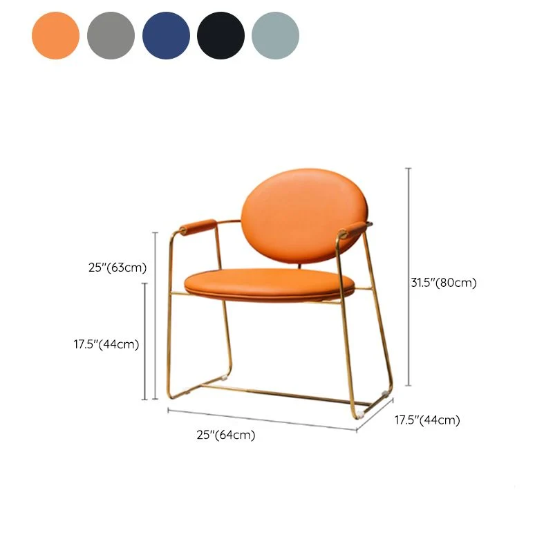 Indoor Glam Eetkamerstoel King Louis Rugleuningstoel met gestoffeerd Clearhalo