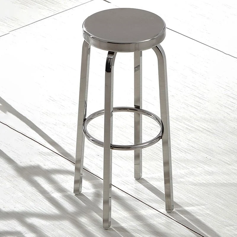 Industriële stijl lage rug metalen barkruk tegenkruk voor keukenbar Clearhalo