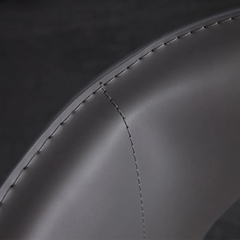 Industriële Wingback-zijstoel, gestoffeerde armloze eetkamerstoelen Clearhalo