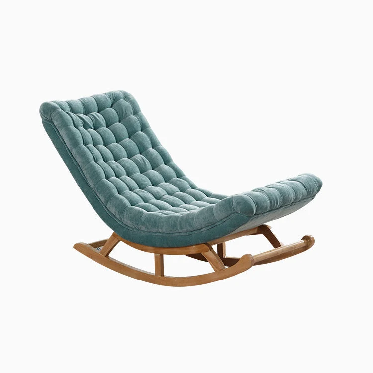Interieurmeubilair Ontspannen Luie Fauteuil Vrije tijd Fluwelen Schommelstoel Clearhalo