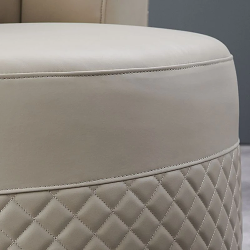 Italiaanse lichte luxe fauteuil Draaibare enkele stoel Zitkamer Eenpersoonsbank Scandinavisch Clearhalo