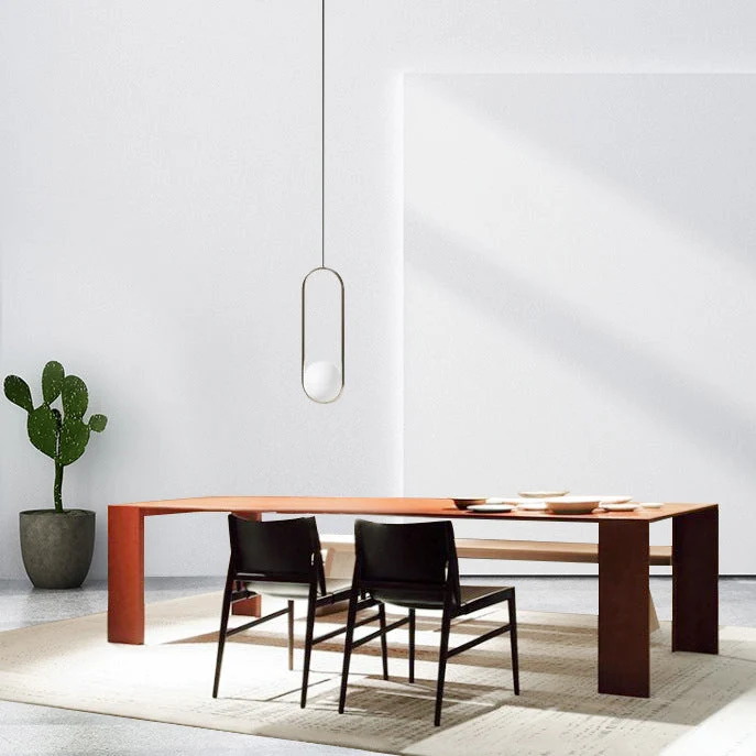 Kunstleer keukeneetkamerstoelen Moderne stoelen met houten onderstel Clearhalo