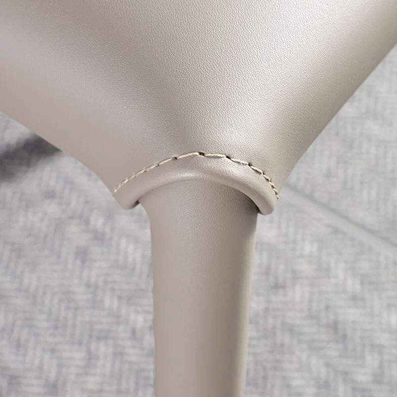 Kunstleren bar- en toonbankkruk Tuinkruk Scandinavische stijl met rugleuning Clearhalo
