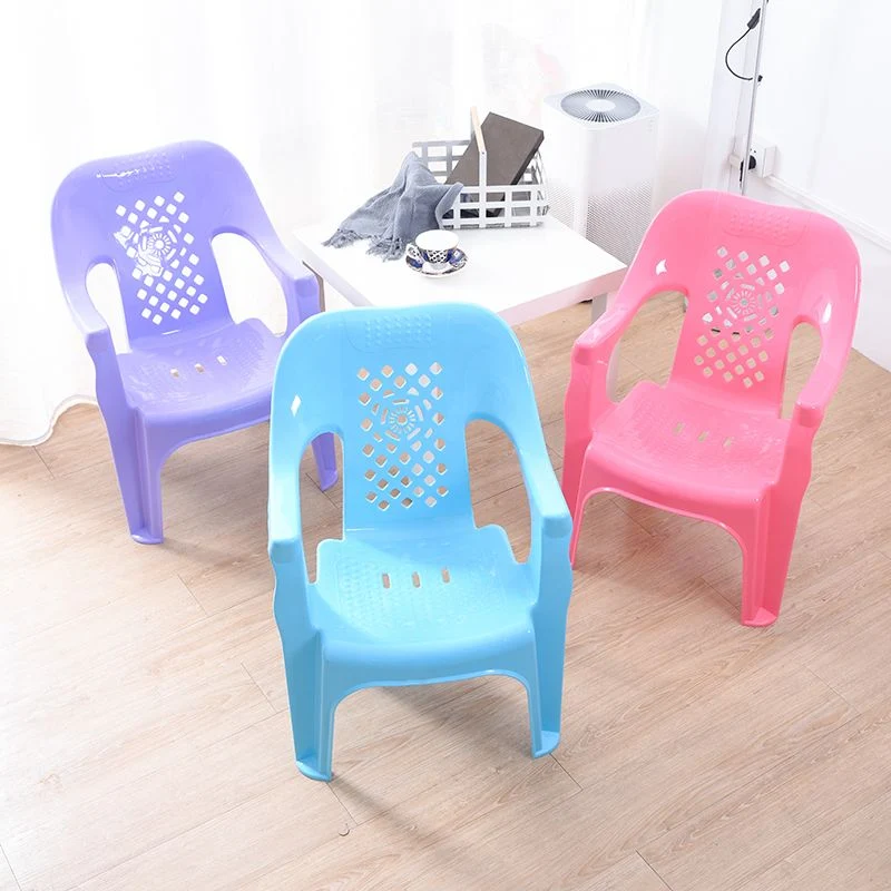 Kunststof moderne eetfauteuils voor binnen, stapelbaar, eetfauteuil voor thuis Clearhalo