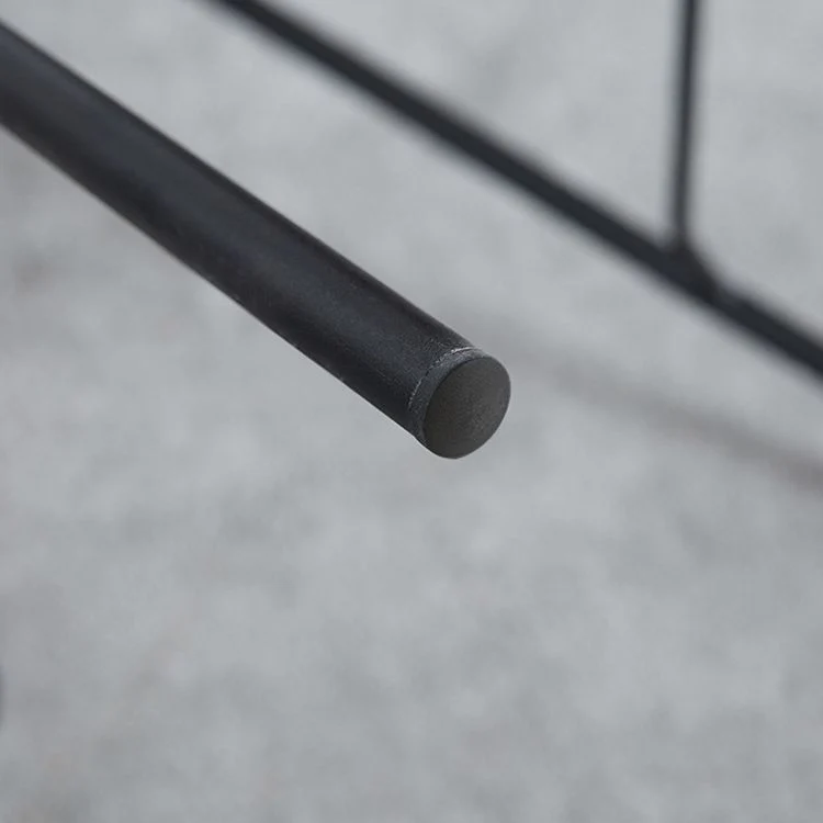 Leren barkruk Moderne rugleuning tegenkruk voor Bristol met metalen onderstel Clearhalo