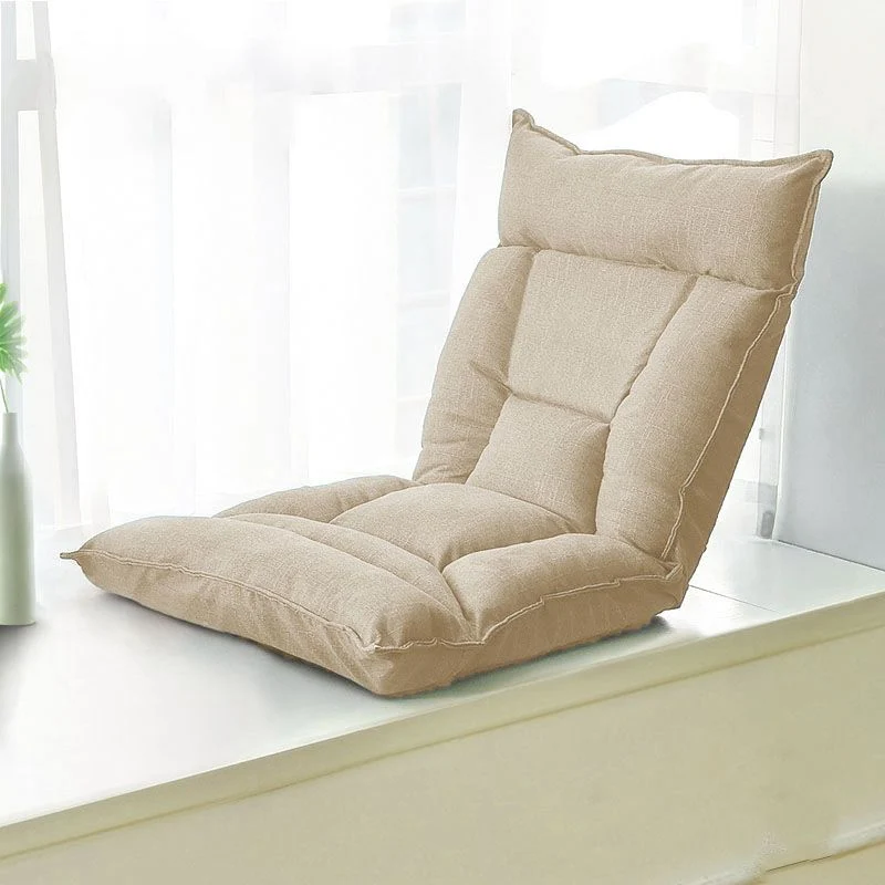 Linnen Parsons-stoel 22,8 inch L x 21,6 inch B x 23,6 inch H Converteerbaar voor stoel woonkamer Clearhalo