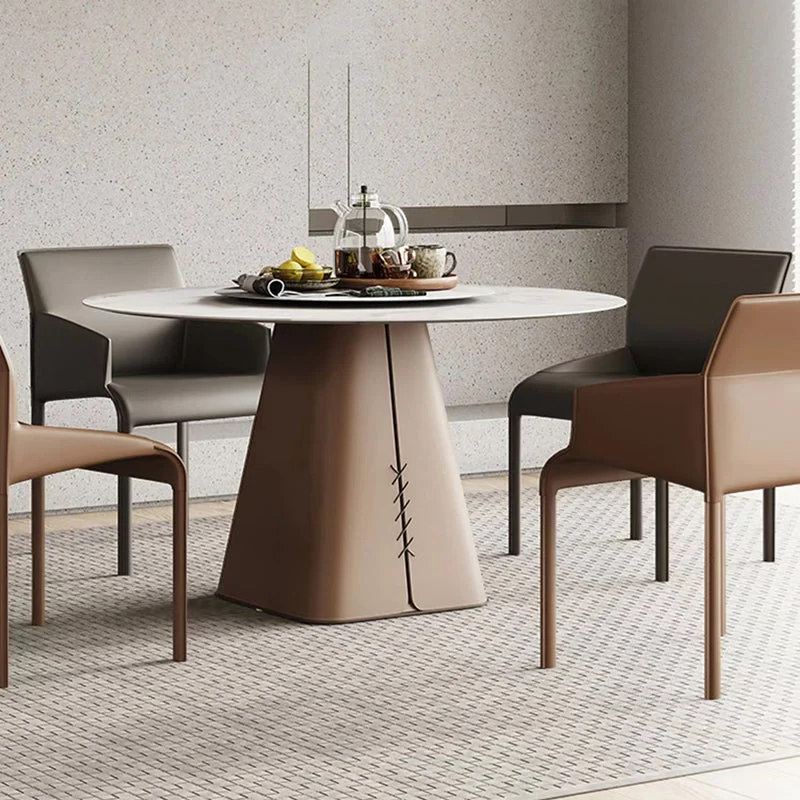 Matte afwerking stoel met stevige rugleuning, kunstleer moderne eetkamerstoel Clearhalo