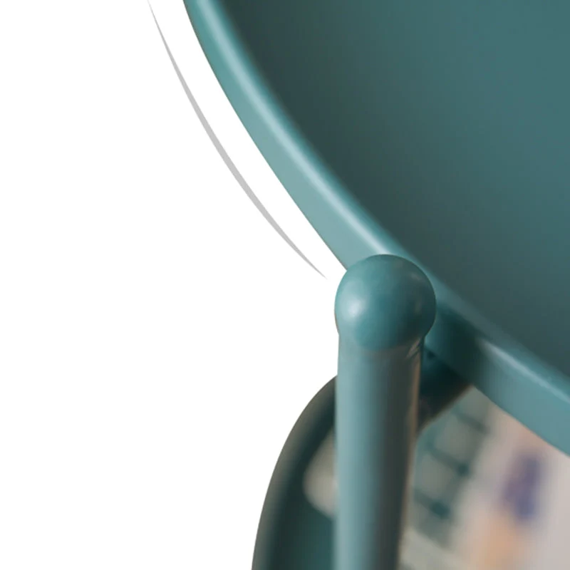 Midden-eeuwse ronde bijzettafel met blad en 4 poten Clearhalo