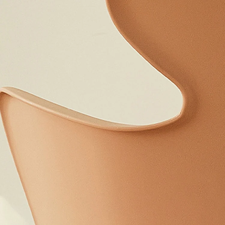 Modern design gestoffeerde eetkamerstoelen, stoel met stevige rugleuning voor thuis Clearhalo