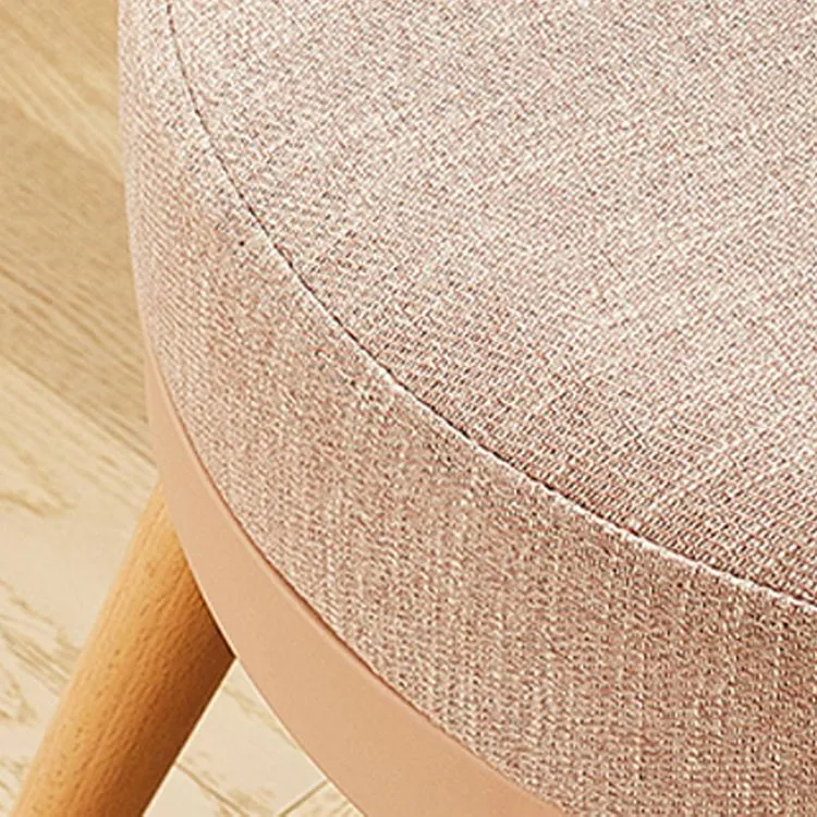 Modern design gestoffeerde eetkamerstoelen, stoel met stevige rugleuning voor thuis Clearhalo