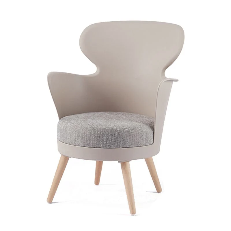 Modern design gestoffeerde eetkamerstoelen, stoel met stevige rugleuning voor thuis Clearhalo