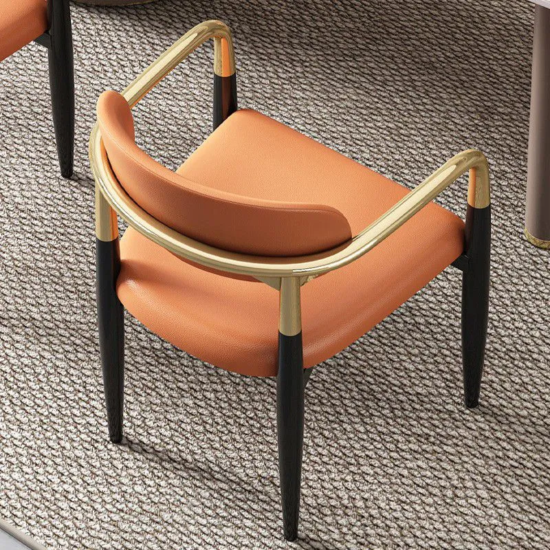 Moderne eetkamer zijstoelen arm eetkamerstoelen voor keuken Clearhalo