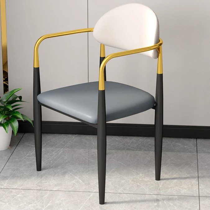Moderne eetkamer zijstoelen arm eetkamerstoelen voor keuken Clearhalo
