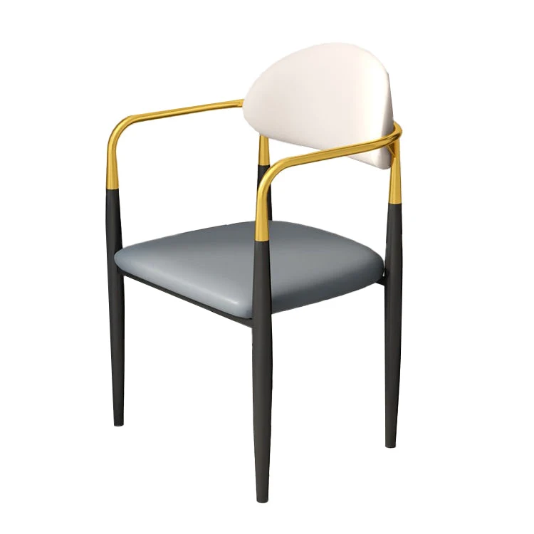 Moderne eetkamer zijstoelen arm eetkamerstoelen voor keuken Clearhalo