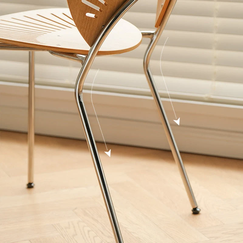 Moderne eetkamerstoelen zonder armleuningen, massief hout, Windsor eetkamerstoel met rugleuning Clearhalo