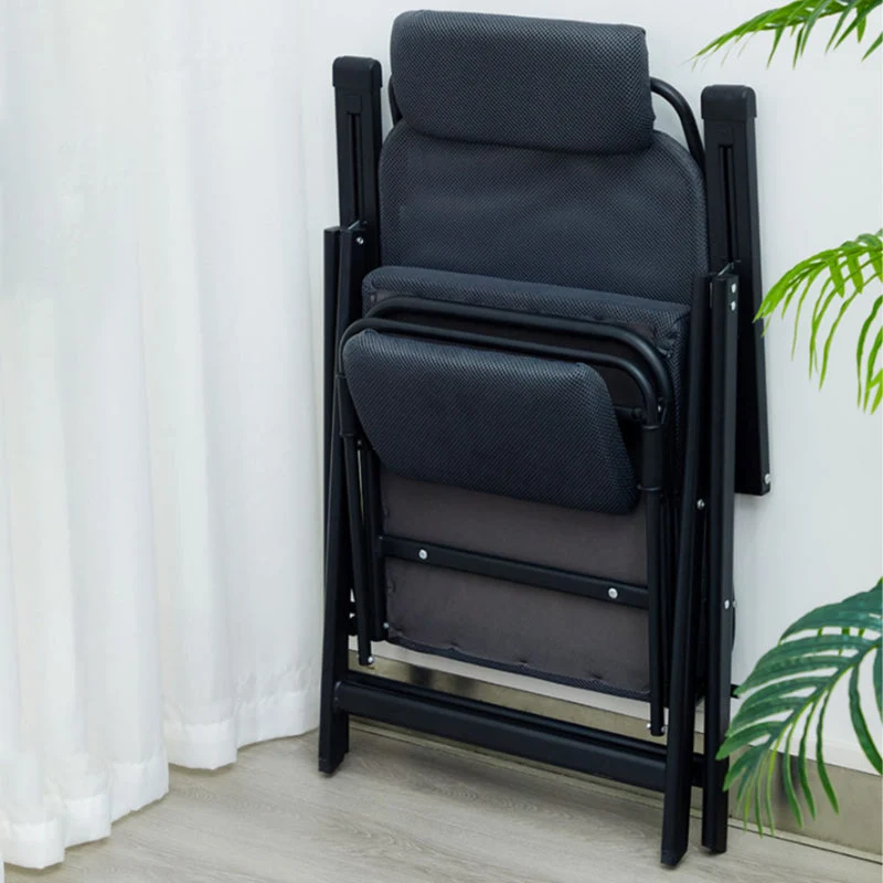 Moderne en eigentijdse standaard fauteuil stalen onderstel met hoofdsteun Clearhalo