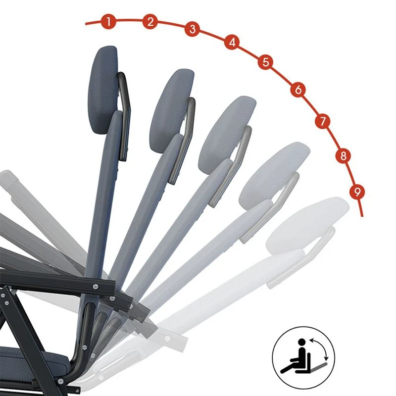 Moderne en eigentijdse standaard fauteuil stalen onderstel met hoofdsteun Clearhalo