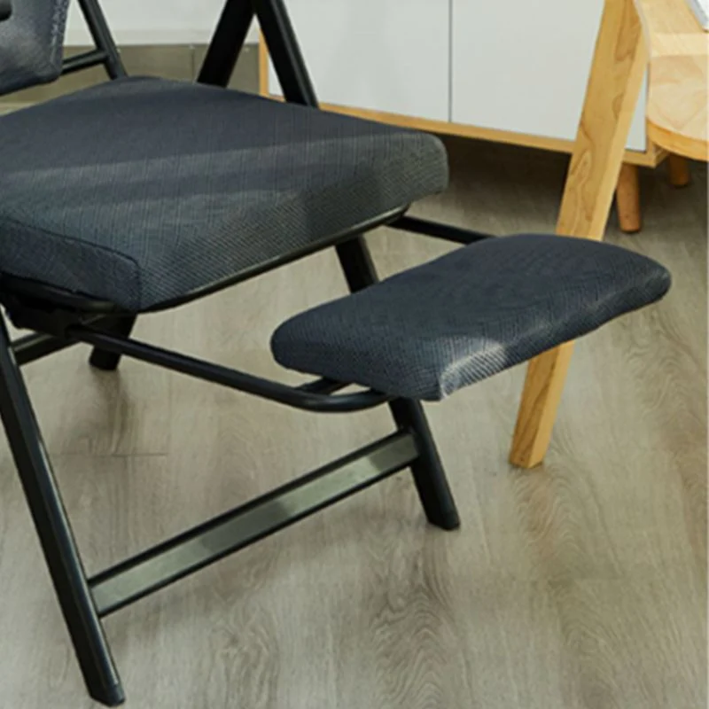 Moderne en eigentijdse standaard fauteuil stalen onderstel met hoofdsteun Clearhalo
