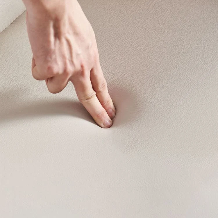 Moderne kunstleer eetkamerstoelen met vleugelleuning aan de zijkant voor gebruik restaurants Clearhalo