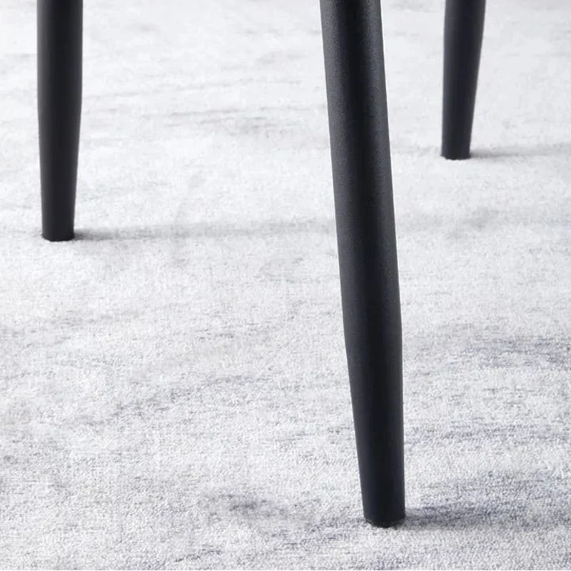 Moderne lederen Home Side Chair met matte afwerking Wingback eetkamerstoel (set van 2) Clearhalo