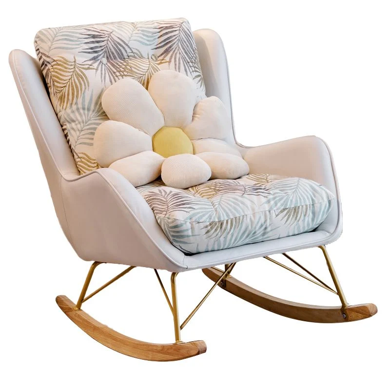 Moderne stijl lichte luxe chaise luie fauteuil vrijetijdslounge schommelstoel Clearhalo