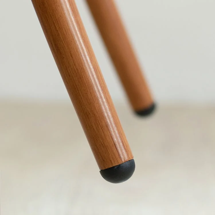 Moderne stijl stoelen stapelbare fauteuil met houten poten voor keuken Clearhalo