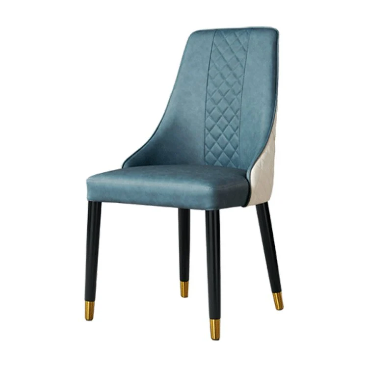 Nordic Glam Style stoelen keukenarmzijstoel met houten poten Clearhalo