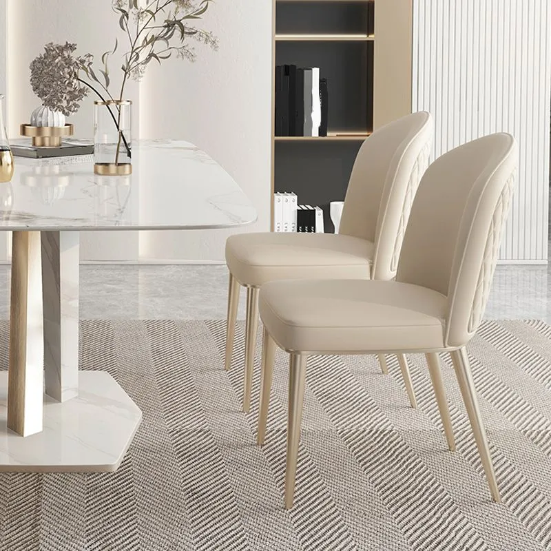 Parsons armloze eetkamerstoelen Glam eetkamerstoel voor thuis Clearhalo