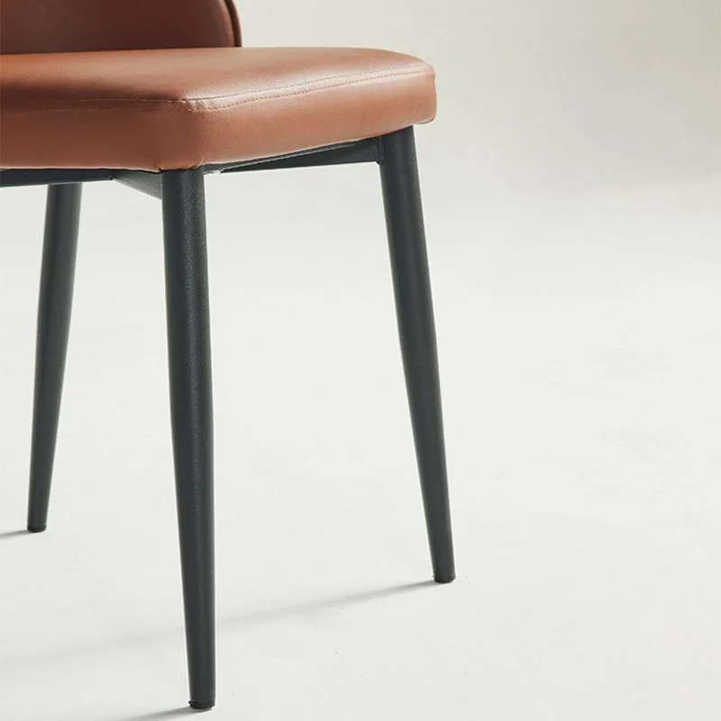 Parsons Dining Accent Chair Industriële gestoffeerde eetkamerstoel Clearhalo