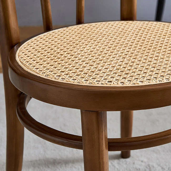 Queen Anne-achterstoel Traditionele houten eetkeuken Kamerzijstoel Clearhalo