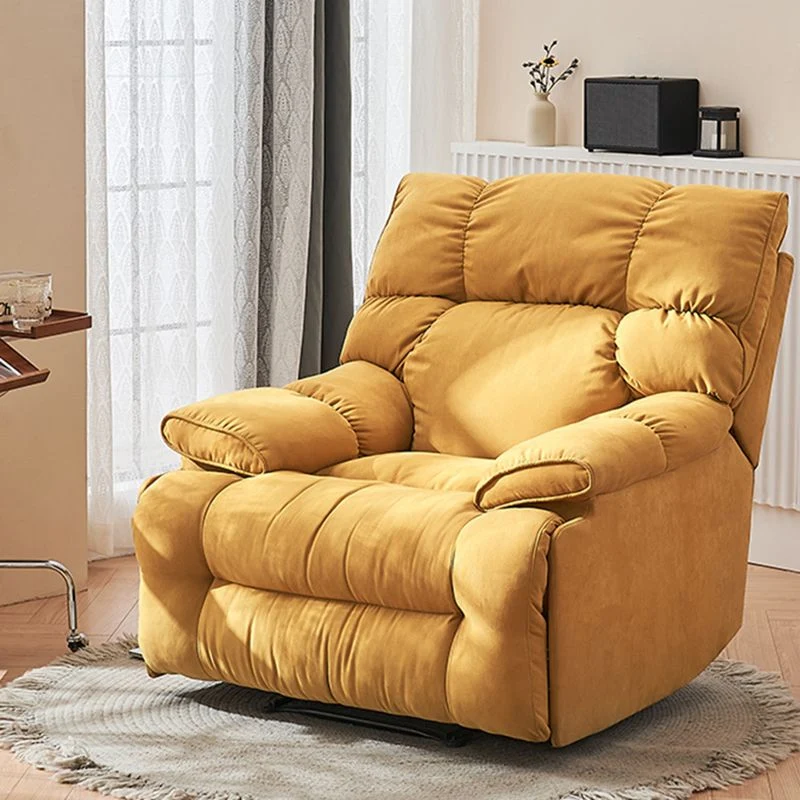 Scandinavische bekleding fauteuil stoel microsuède standaard fauteuil Clearhalo