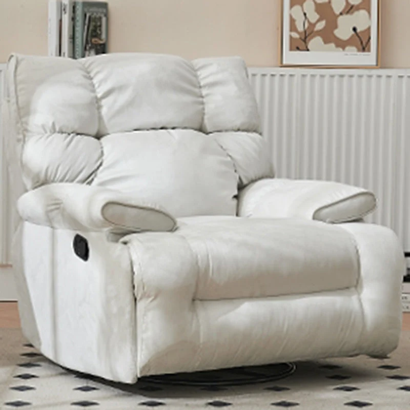 Scandinavische bekleding fauteuil stoel microsuède standaard fauteuil Clearhalo