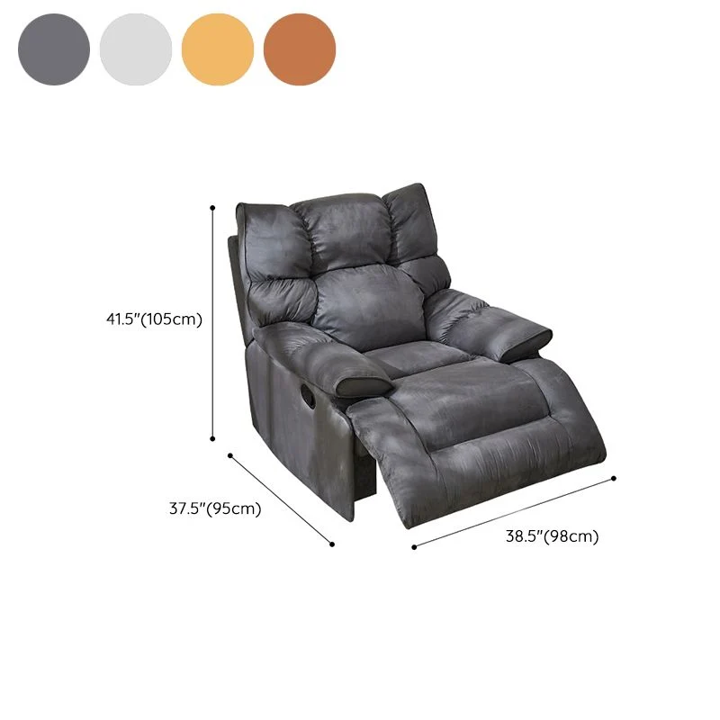 Scandinavische bekleding fauteuil stoel microsuède standaard fauteuil Clearhalo
