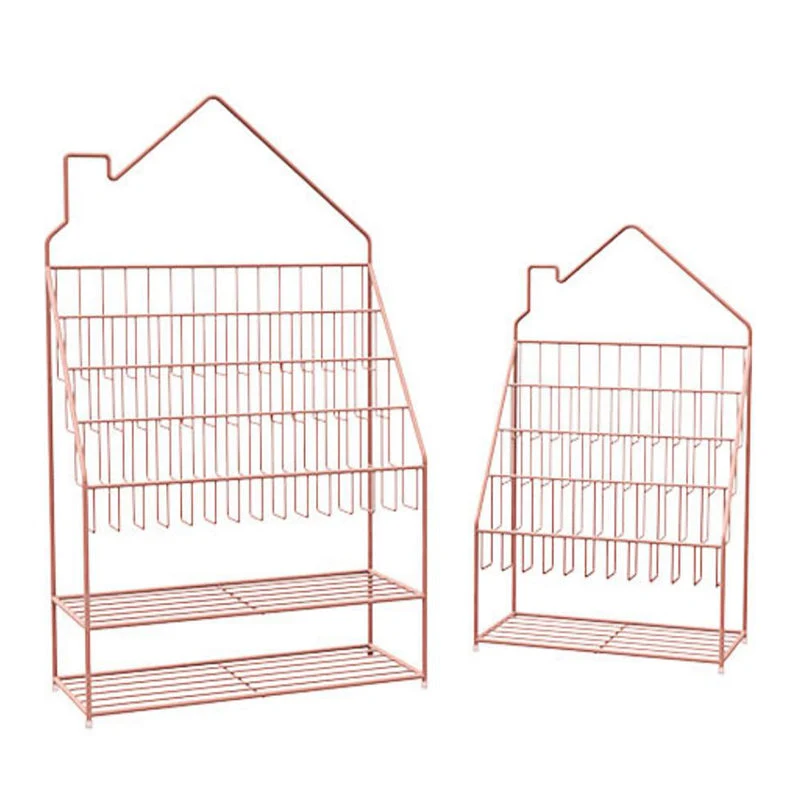 Scandinavische boekenplank met gesloten achterkant, metalen boekenkast met planken Clearhalo