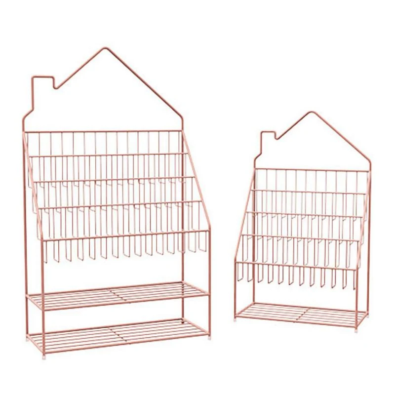 Scandinavische boekenplank met gesloten achterkant, metalen boekenkast met planken Clearhalo