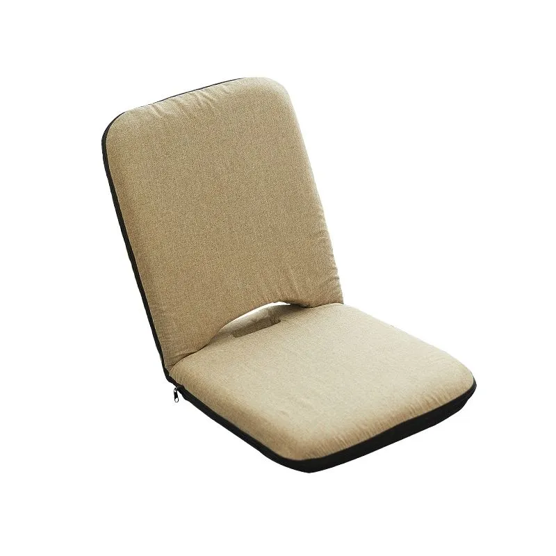 Scandinavische katoenmix standaard fauteuil effen kleur fauteuil Clearhalo