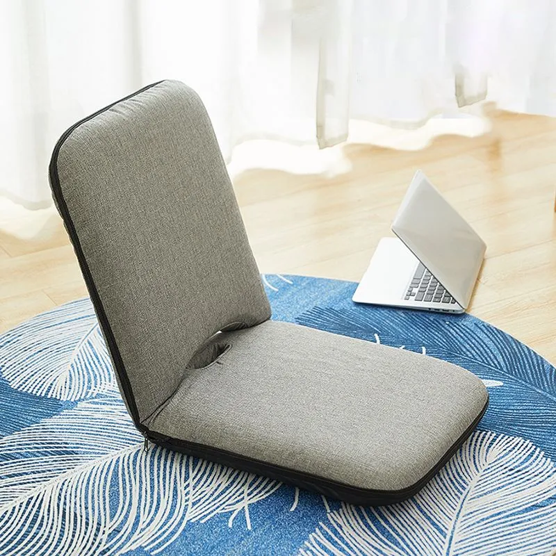 Scandinavische katoenmix standaard fauteuil effen kleur fauteuil Clearhalo