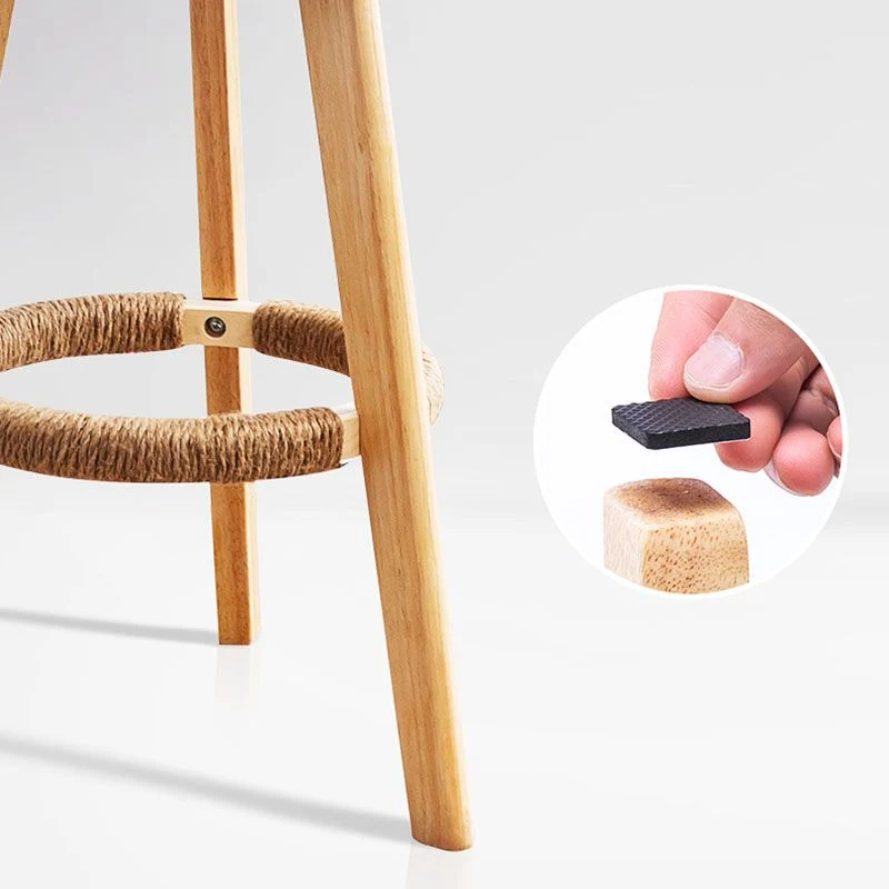 Scandinavische matte afwerking gestoffeerde barkrukken Home voetensteunkruk Clearhalo