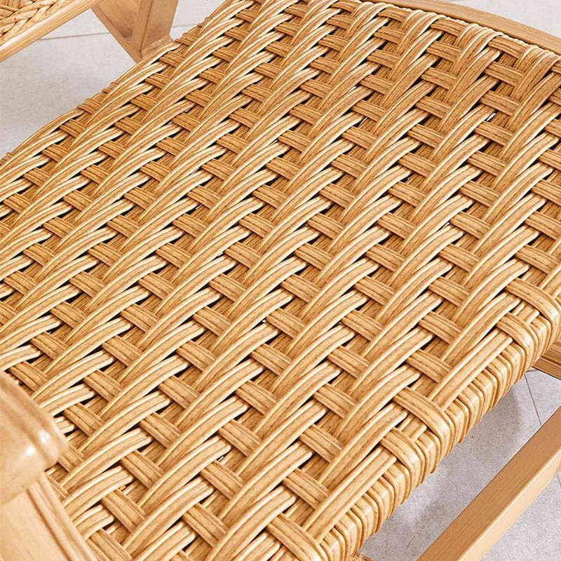 Schommelstoel van natuurlijk rotan moderne stijl. Schommelstoel voor binnen Clearhalo